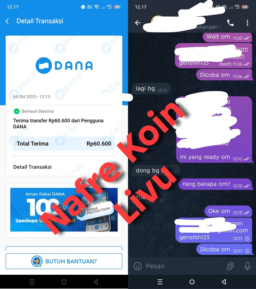 StoreNafre99's tweet photo. Baru order 2 Akun langsung order lagi 2Akun 🔥🔥🔥🔥
Terimakasih yang sudah order 🙏
Mau liat testimoni bisa ke INSTAGRAM : @nafrekoin
Yang mau order bisa langsung chat ke WA ya
0881-0243-93620
0877-7617-8385
TELEGRAM : @NafreKoinLivu
#livu #vcs #koinlivu #koinlivumurah #ometv https://t.co/T2kBkhcArL