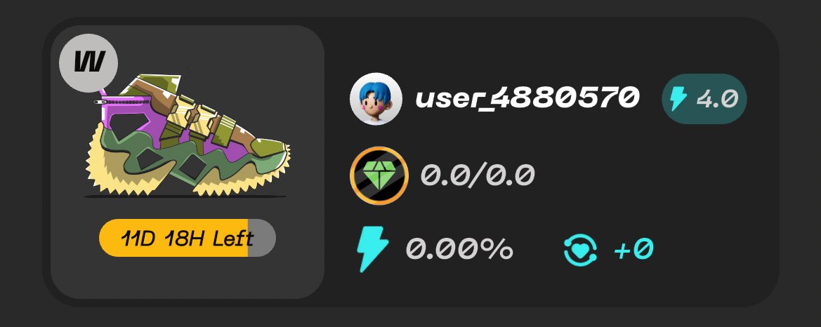 #STEPNGO
ここ最近ゲストになってくれたけど、初日から2-3日歩かない日が続くのって流行ってる？
これで2人目…
全く歩いてないから解除すらできない…