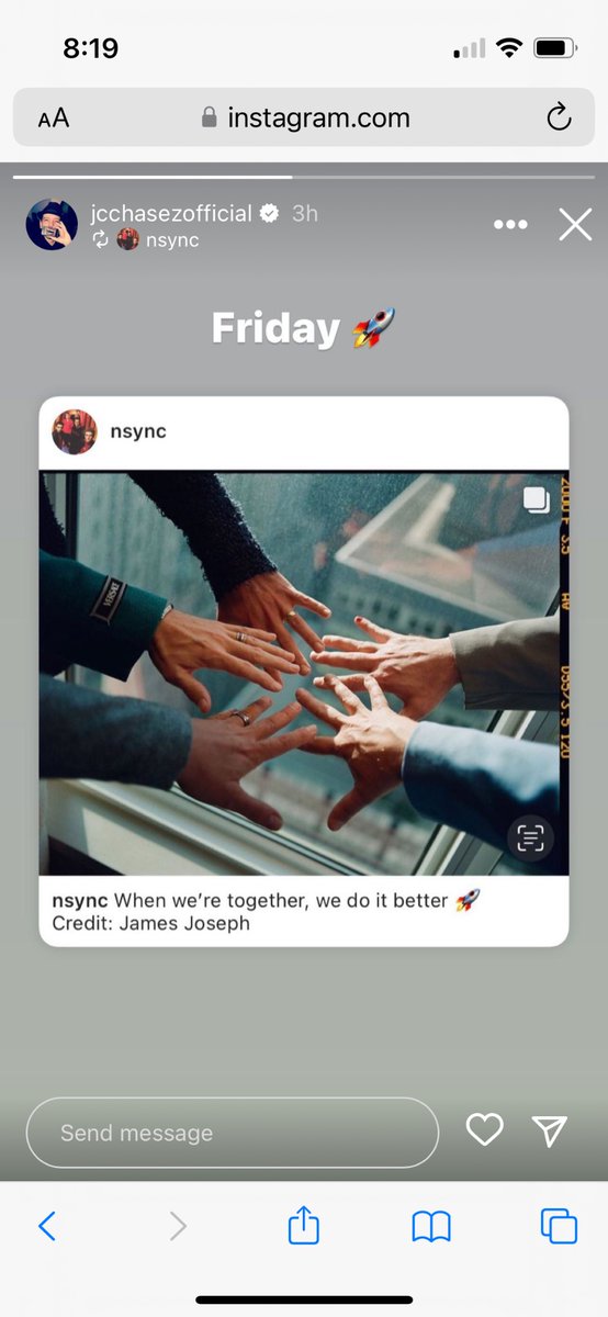 MamaBearto2boys's tweet photo. THIS is *NSYNC. Don’t tell me they ALL don’t love each other. They recreated old photo shoots and had the time of their lives. Because THEY (yes. Even Justin 🙄 haters) WANTED to and ENJOYED. This is what the true fandom gets. It’s this and this only. The ❤️ of *NSYNC. https://t.co/i1Ow7qOWJH