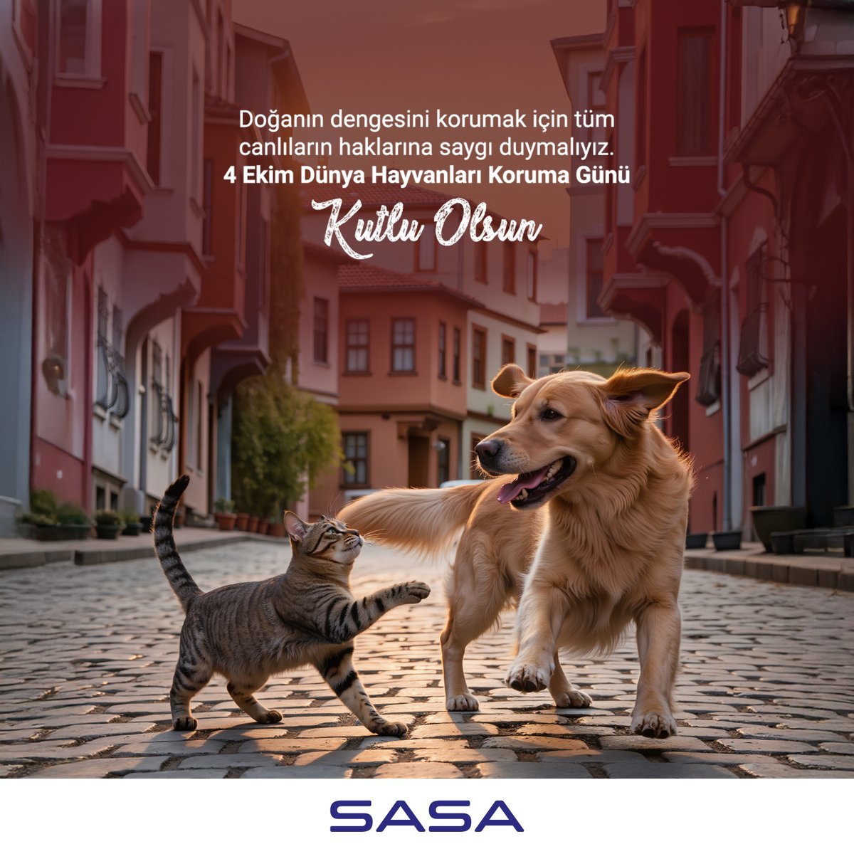 SASApolyesteras's tweet image. Doğanın dengesini korumak için tüm canlıların haklarına saygı duymalıyız.
4 Ekim Dünya Hayvanları Koruma Günü kutlu olsun.