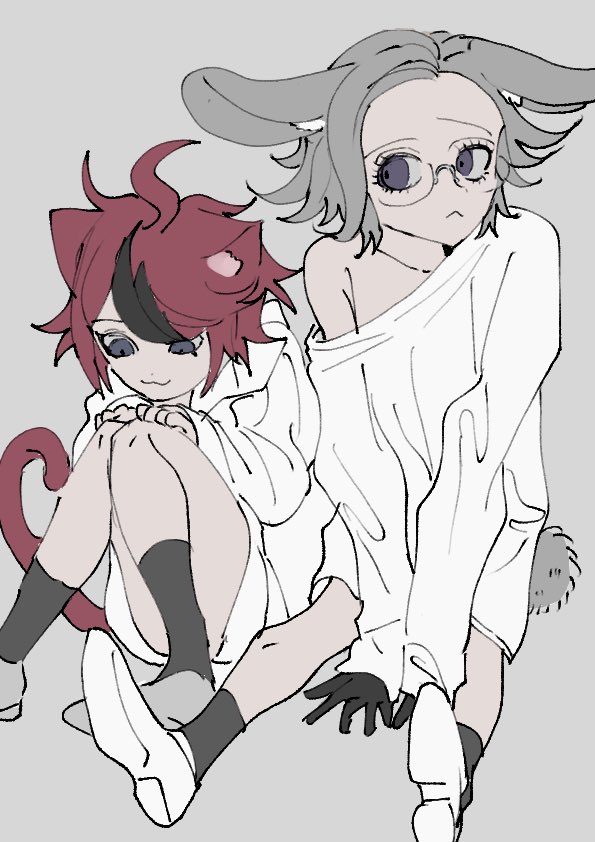 猫🌊くんとウサギ🌙