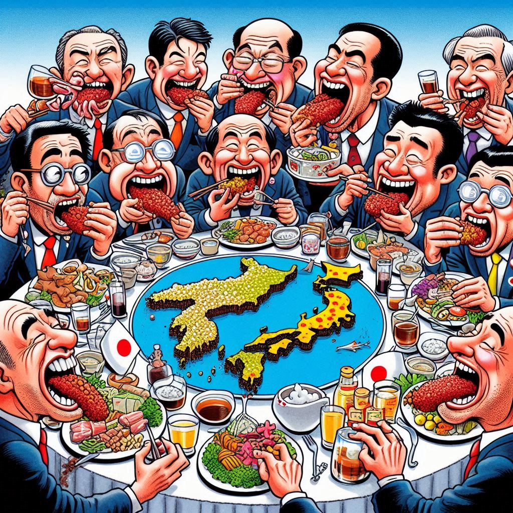 start20221218's tweet photo. ”バカな国民ばかりだから‥

まだまだ日本は
しゃぶりつくせるぞぉ！ww”
（国会議員の本音）

#自民党総裁選2025 #国会議員 #政治家オールアウト https://t.co/voJ4bwM2es