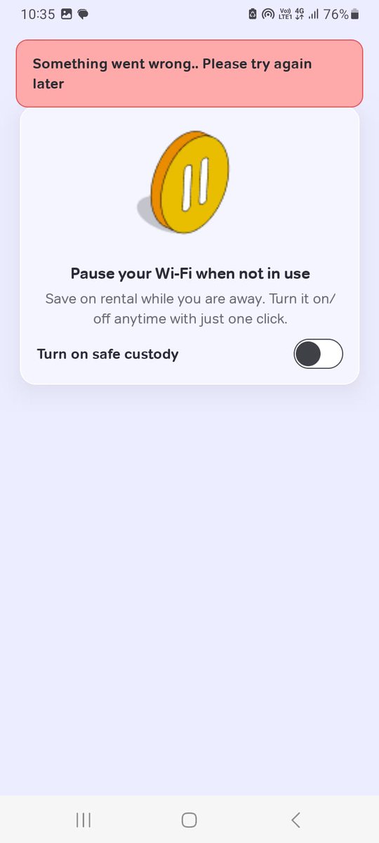 moumachee's tweet photo. @Airtel_Presence This error (screenshot attached) has been raised with customer care for over a year but never resolved. How long is a customer expected to wait? By when will the safe custody be activated? I raised the safe custody request on 20th Sep. https://t.co/uvOyqSFc2V