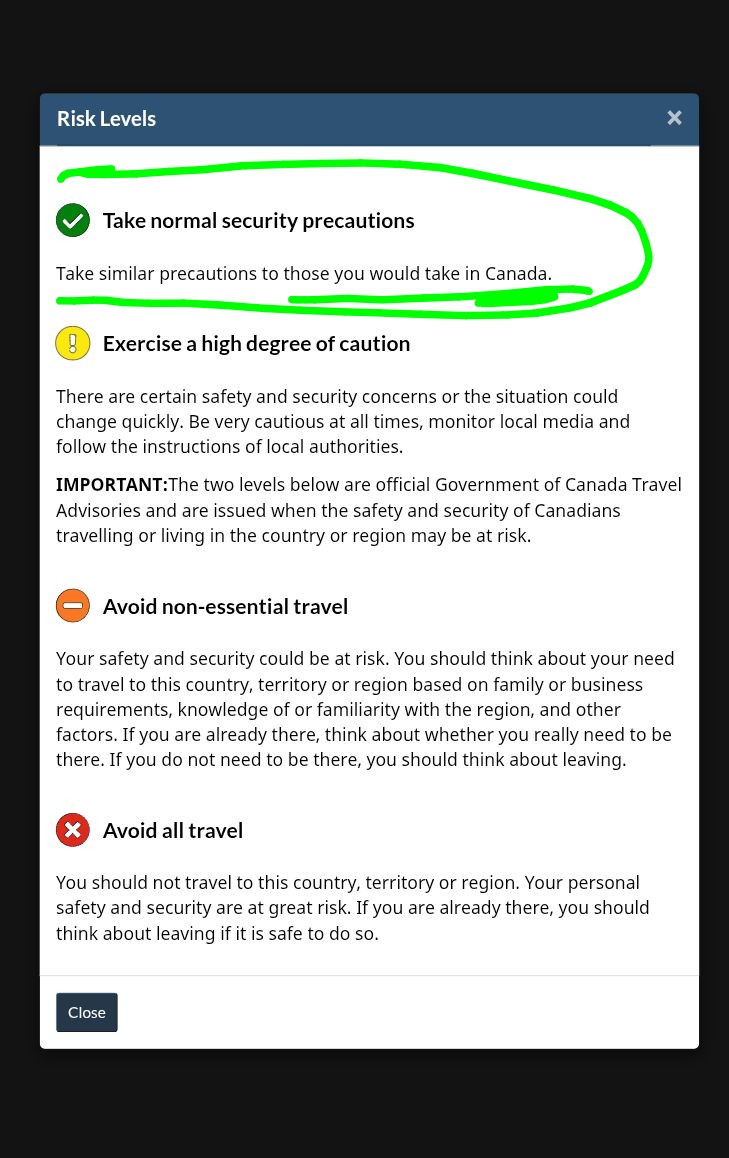 <a href="/xtr_africa/">XTRAfrica Media Group</a> CLARIFICATION ⚠️

This is fake news being pushed by anti-Rwanda propagandists.

According to Canada’s official travel advisory, Rwanda is listed among the safe (GREEN) countries — meaning Canadians should exercise the same level of caution as they would in Canada itself.

The