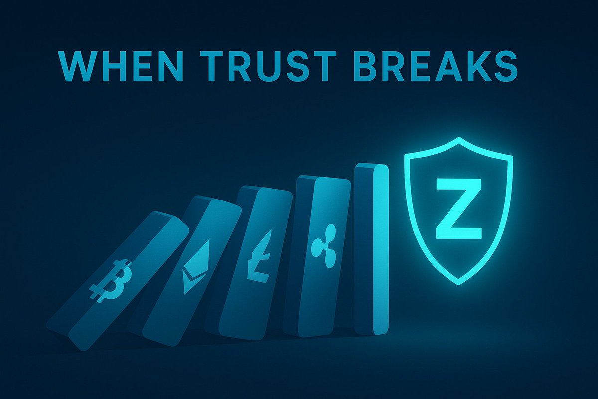 Markets don’t collapse because of code.
They collapse because of trust.

When the first quantum breach happens.
The domino effect won’t just be technical, it’ll be psychological.
Billions lost, faith evaporated and chaos spread.

But ecosystems protected by Zenith Quantum