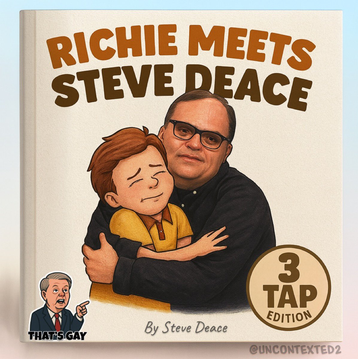 uncontexted2's tweet image. Richie’s back with a new adventure!  #NoHomo