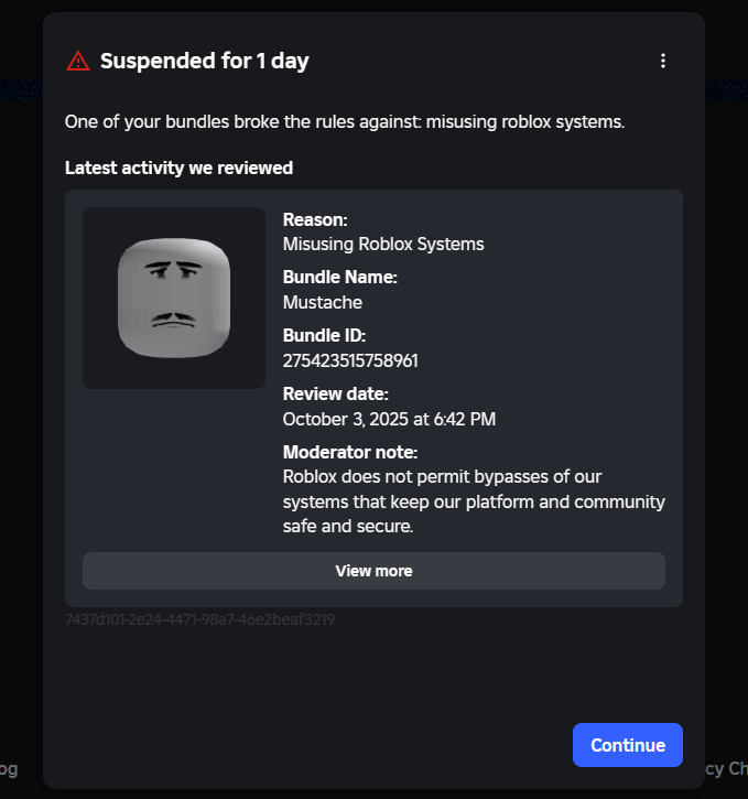 WENDIG0N's tweet photo. For anybody who is asking why my dynamic heads are gone; ROBLOX has done a ban wave and took down one of my best sellers, and another face of mine.

I am working on resolving this, please be patient or reach out to me via DM if you have any advice. https://t.co/XPkE3iwYS9
