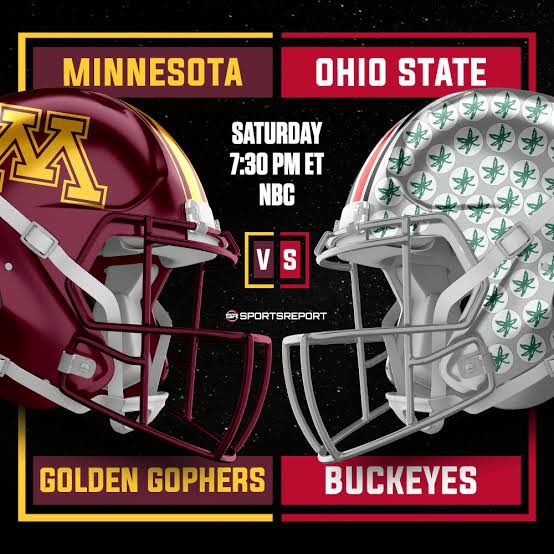 BuckeyeOracle's tweet image. SCORE PREDICTION:

The model has OSU winning 34-6!

The model is currently 4-1 on the year 

#Gobucks #OsuVsMinn