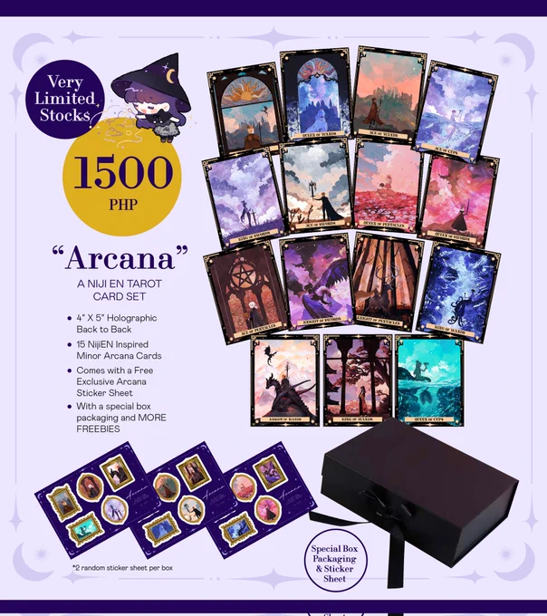 A few boxes left available! 🫶🏻✨😳
visit us at Table FD03!!

#cosmania2025 #FanfairatCosplayMania2025 