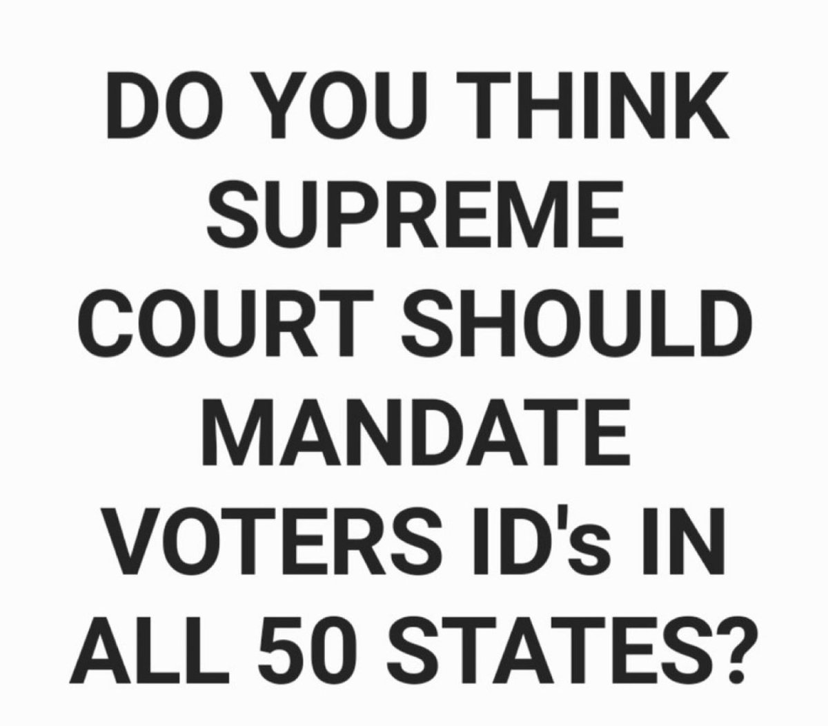 MAGAVoice's tweet image. YES or NO ?