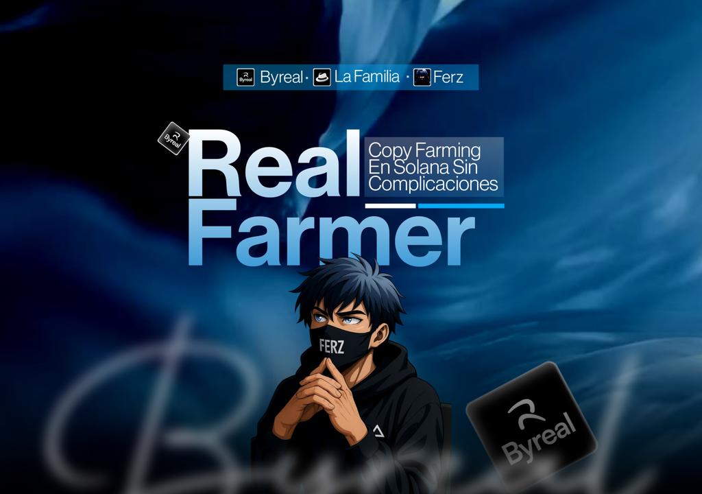 ferz_erz00's tweet image. La mayoría de los que hacen LP en Solana pierden tiempo probando rangos y parámetros que casi nunca funcionan.

Real Farmer cambia eso con la primera herramienta de copy farming en Solana: ves las estrategias de los mejores, copias en un clic y empiezas a ganar.

Un hilo 🔻