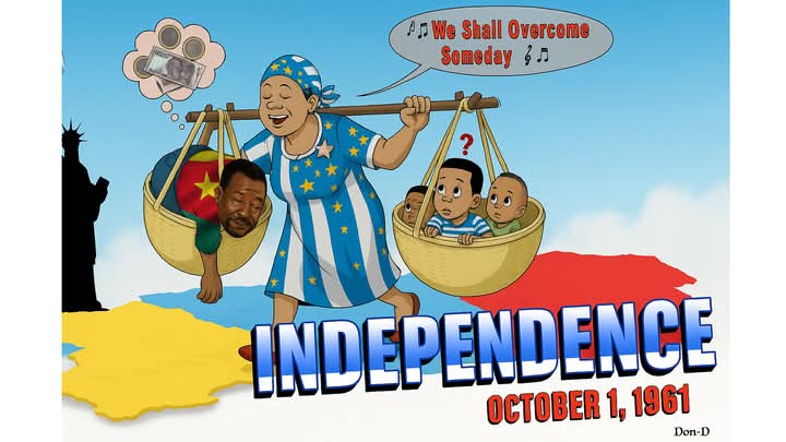 EstoppelP's tweet photo. @MimiMefoInfo Lies!. The people of Ambazonia cannot trust the people of La Rep du Cameroun again one bit. For many years Ambazonians requested in peace that we should go back to two states federation. That was often met with brutality. Ambazonia is out, we are not interested in any federation! https://t.co/umXPQjUAdu
