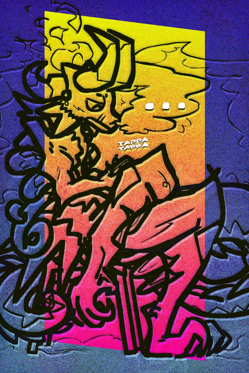 a supreme eldritch being waiting for their order to be ready