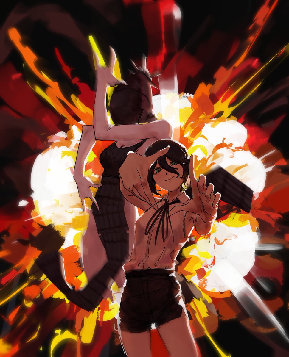 PuffedPuffes's tweet image. I had a vision
#CSM #reze #rezechainsawman #killerqueen