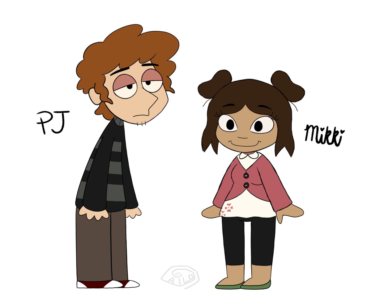 Lailo_03's tweet photo. Mikayla (Mikki) Wei 🌸 &amp; PJ Vanelli 🍁
•
•
•
#originalcharacters #ocart #ocs #digitalart #doodle #toon #cartoon #mydarlings https://t.co/PErPyp3OlJ