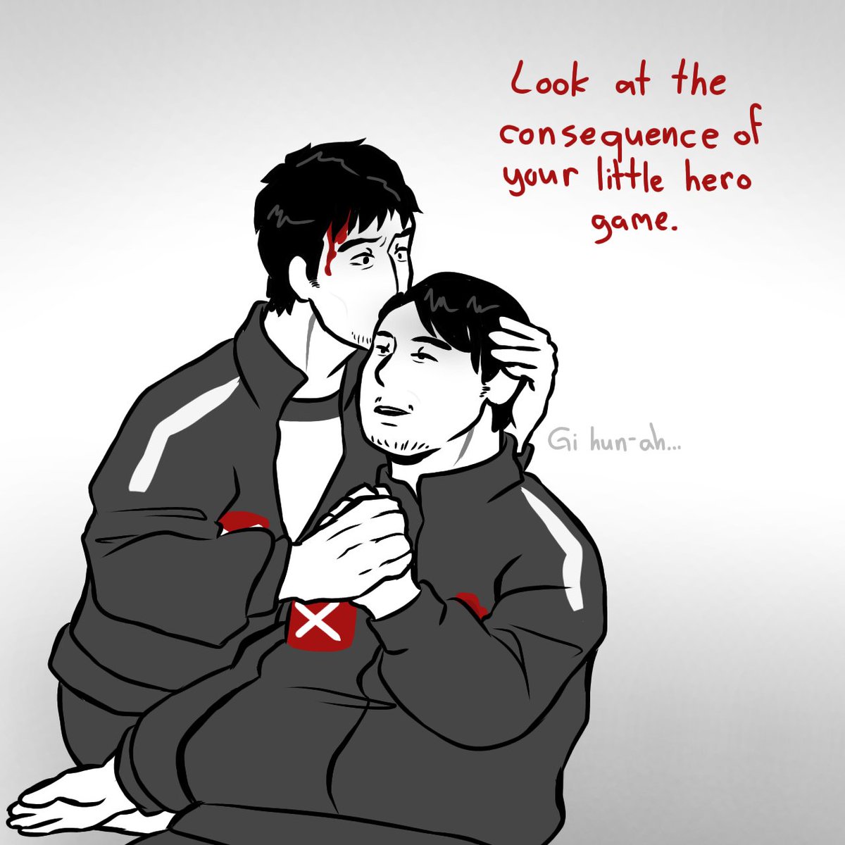 hamsterlierose's tweet photo. #junghun #junghunweek day 1: angst

who said im not participating >:) i know, i know im days late, but in my defense, school got me fucked up and im the class pres so... T-T https://t.co/UvnsG1VTI3