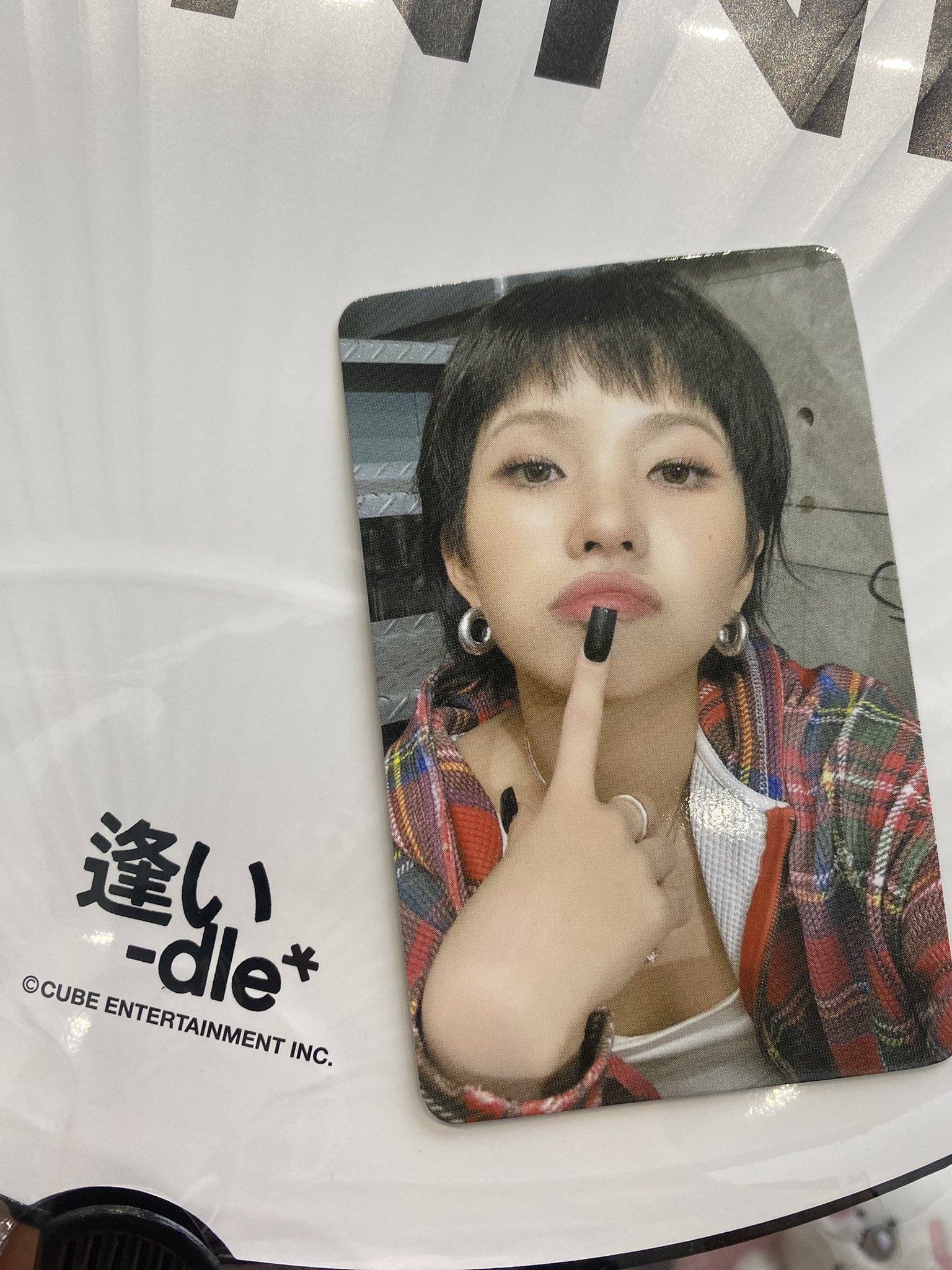 idle 埼玉会場 限定 ユニット トレカ ソヨン　ウギ idle 埼玉会場 限定 ユニット トレカ ソヨン ウギ