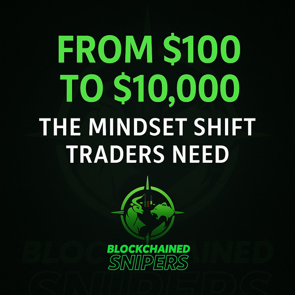 Everyone dreams of turning $100 into $10,000 in trading. Few actually do it. The difference isn’t 🍀 luck or finding the “next 100x coin.” It’s about mindset, structure, and execution. Here’s the professional framework serious traders follow 🧵👇1/10