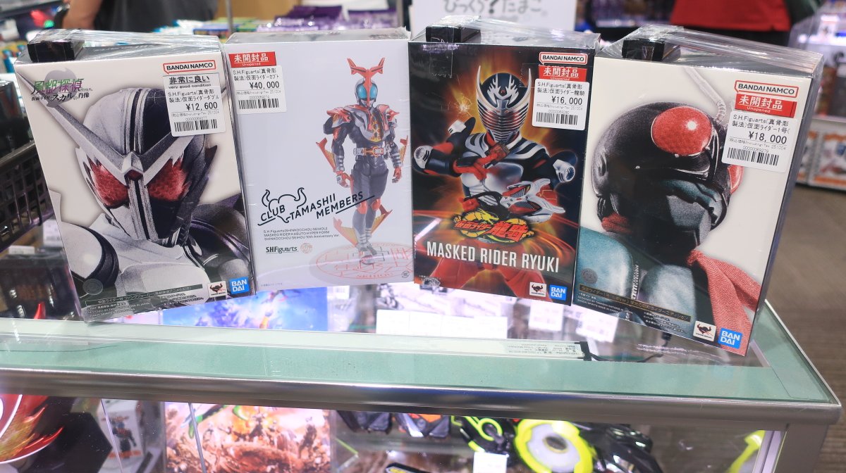 SHフィギュアーツ/真骨彫製法 入荷情報です！ 桜島1号は旧2号のため 