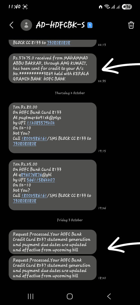 Suburajput's tweet photo. @HDFC_Bank @HDFCBank_Cares Dear Team,
Dear Team, i am receiving MSG alert and email for the card and account which is not mine and i am not authrised holder for said account ***3869 &amp; card 8237, Kindly remove my details from the card &amp; Account both.  i also shared details on DM https://t.co/fO2minFmim