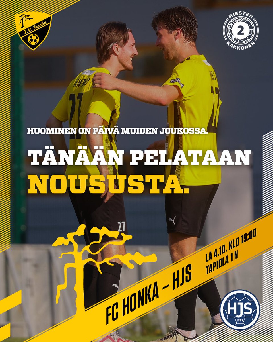 FC Honka Miehet tweet media