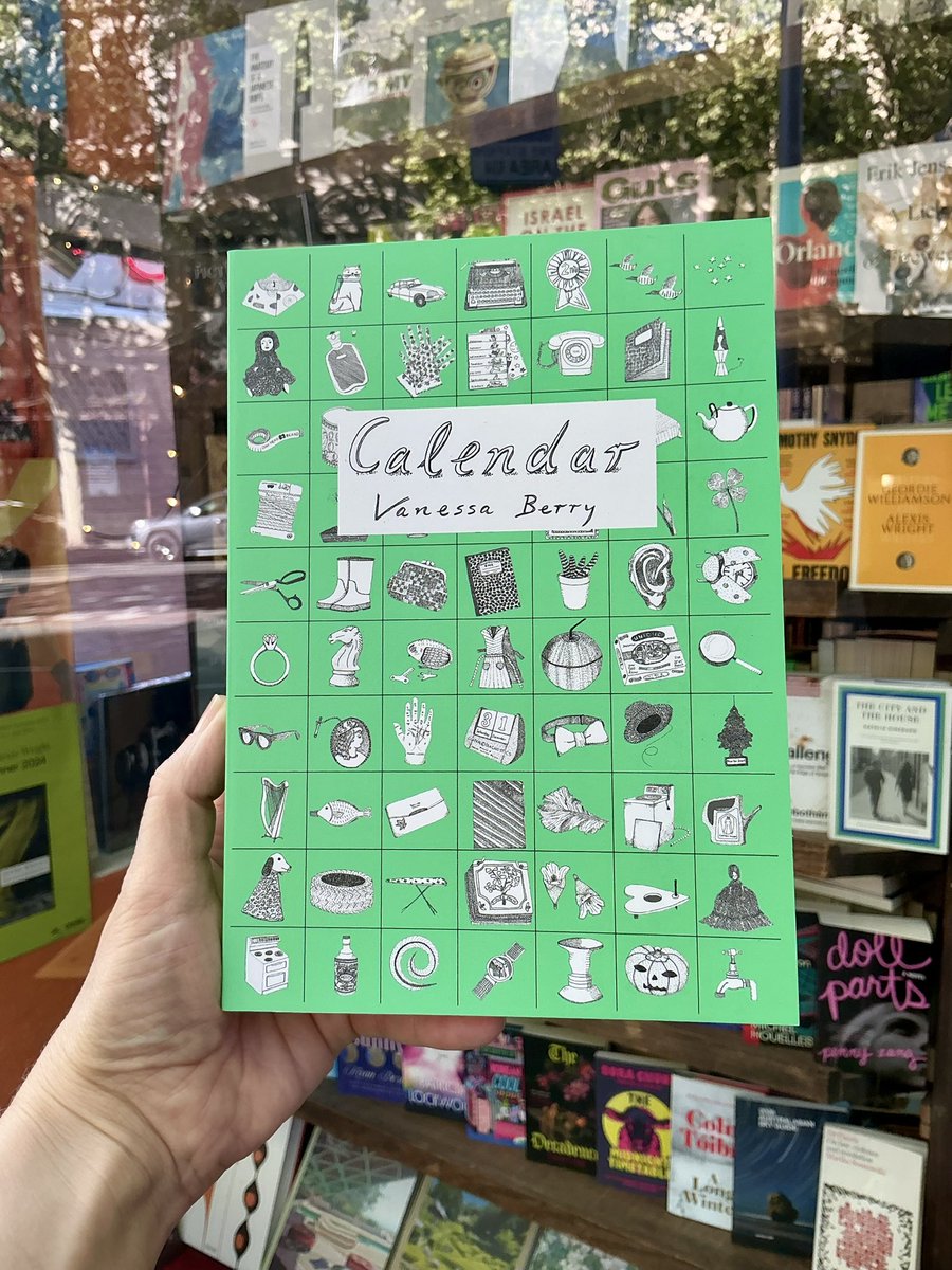 Anna has read and loved and is thrilled finally to be able to share with you Vanessa Berry’s new book, Calendar, a beautiful account of one year told through Berry’s daily encounters with the objects around her. This book is a joy to read.