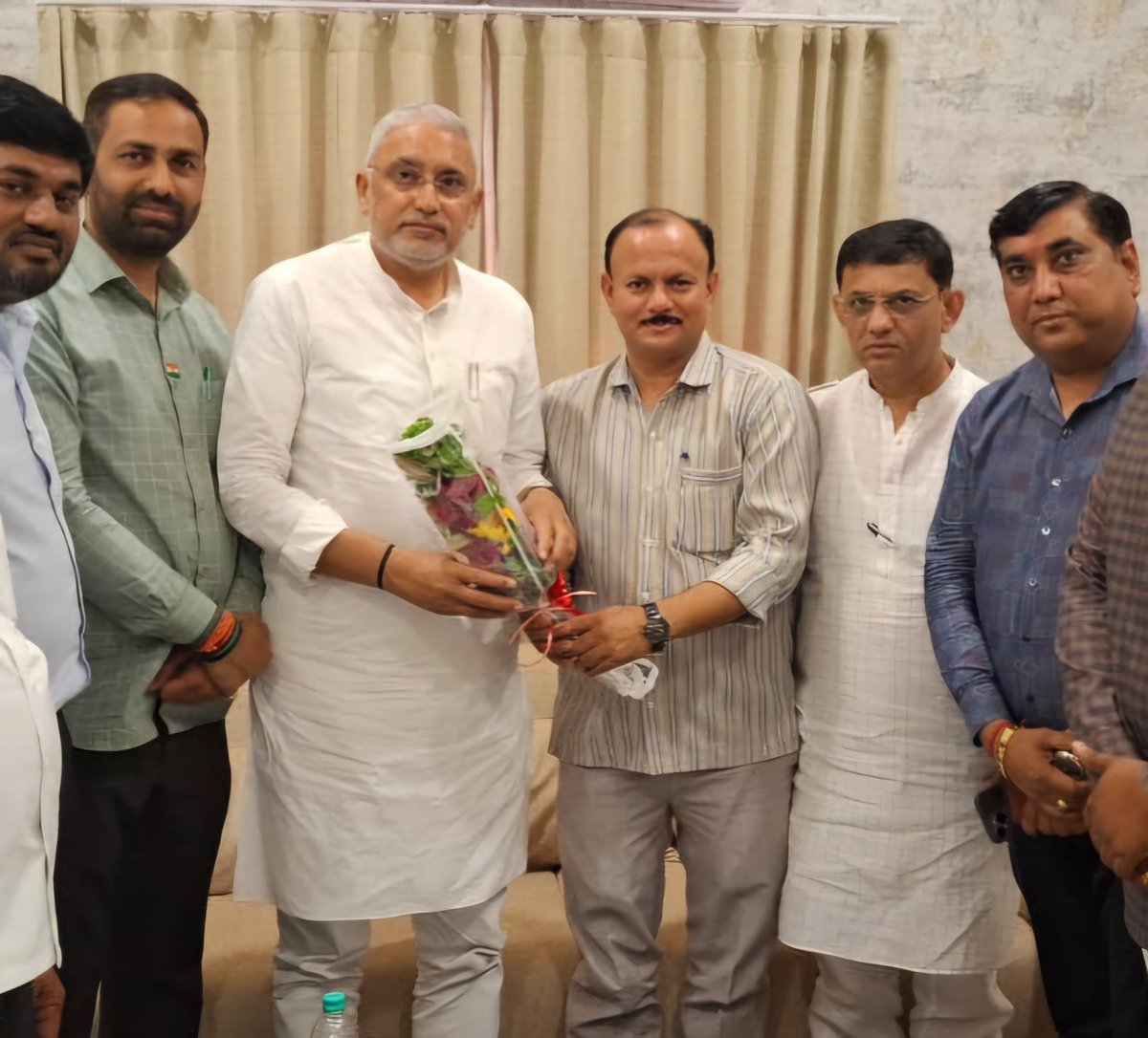 બુથના કાર્યકર્તા તરીકે સંગઠનમા કાર્યરત રહી ગુજરાત સરકારનો હિસ્સો બનીને કામકરનાર સહકાર મંત્રી અને આજે લાખો કાર્યકર્તાઓના માર્ગદર્શન બનવા જઈ રહેલા શ્રી જગદીશભાઈ પંચાલ (વિશ્વકર્મા) ને ગુજરાત પ્રદેશ ભાજપના અધ્યક્ષ બનવા બદલ હ્રદયપૂર્વકની શુભકામના...💐