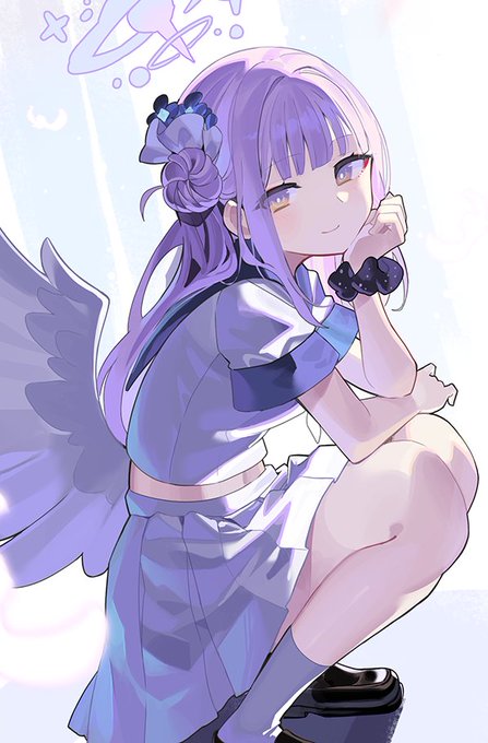 ブルアカ 百合園セイア 聖園ミカ 桐藤ナギサ 手描きイラスト ファンアート 聖園ミカ(ブルアカ) ,桐藤ナギサ(ブルアカ) ,百合園セイア