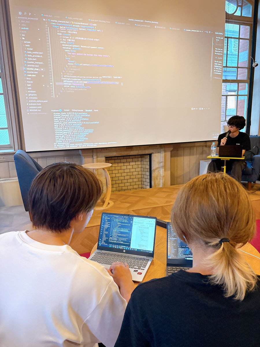 FlutterのRiverpod講座を開催しました！
engineercafe.connpass.com/event/368982/