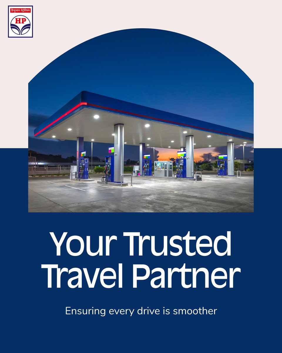 Not just a fuel stop – we're your trusted travel partner, ensuring every drive is smoother than the last. #QualityServiceGuaranteed
#OneHPCL
#Deliveringhappiness