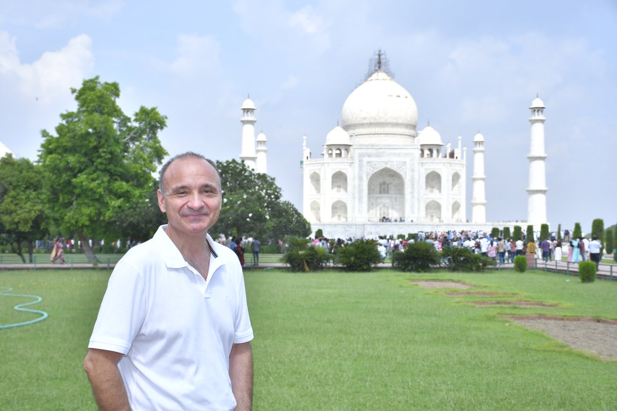 DBogdanos's tweet image. I kept the best for the last.... My visit to India&apos;s Chandighar, New Delhi and Agra finishes with a majestic view of Taz Mahal. Breathtaking!!!