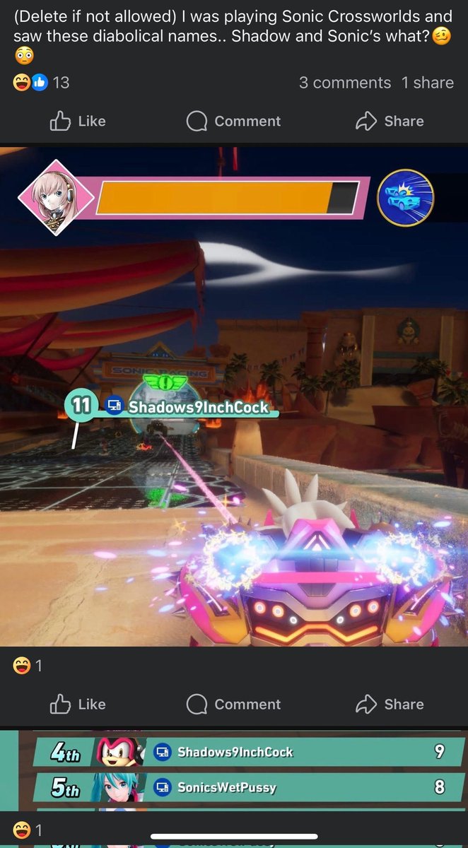 I MADE IT INTO A SCREENSHOT LESGO