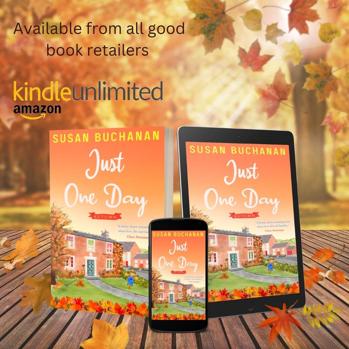 With each new season, I am amazed by Lou, not only for her strength and her kind character but especially by her ‘realness’…'
🍂🍂JUST ONE DAY - AUTUMN 🍂🍂
#KindleUnlimited #romance #drama #Scotland #community #friendship #family 
books2read.com/u/3Lj18J