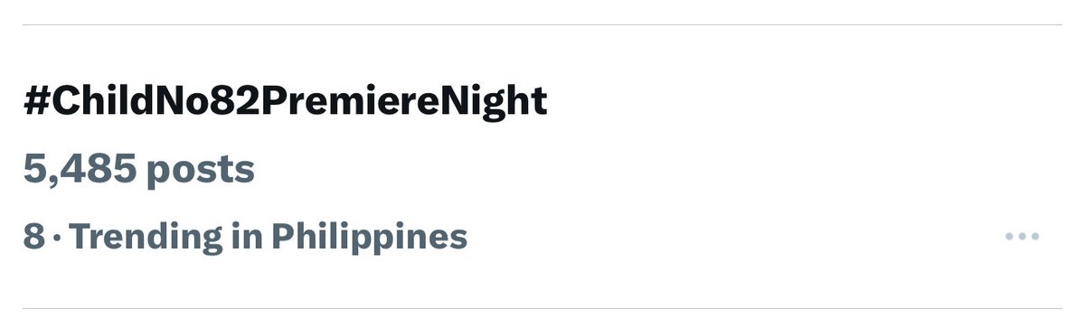 Tag is currently at top six, while hashtag at eight. We can do better, fresh tweets! 

JMIBARRA MOVIE DEBUT
#ChildNo82PremiereNight