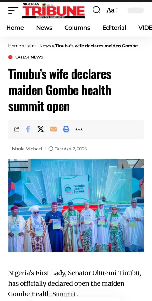 The #GombeHealthSummit has been a tremendous success
