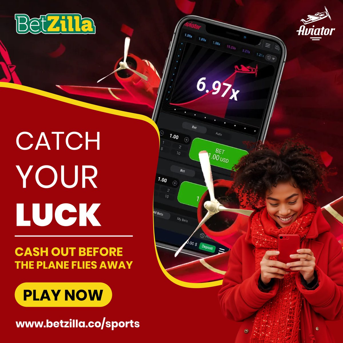 betzillanam's tweet photo. Eyes on the multiplier, finger on CASH OUT! ⚡️🎯 Turn small bets into up to NAD 250,000 in seconds. Simple. Fast. Fun.
Ready for takeoff? 👉 https://t.co/CtKp12QSmB

#Aviator #PlayToWin #BetWithBetzilla #JackpotVibes https://t.co/YCsFPxGugL