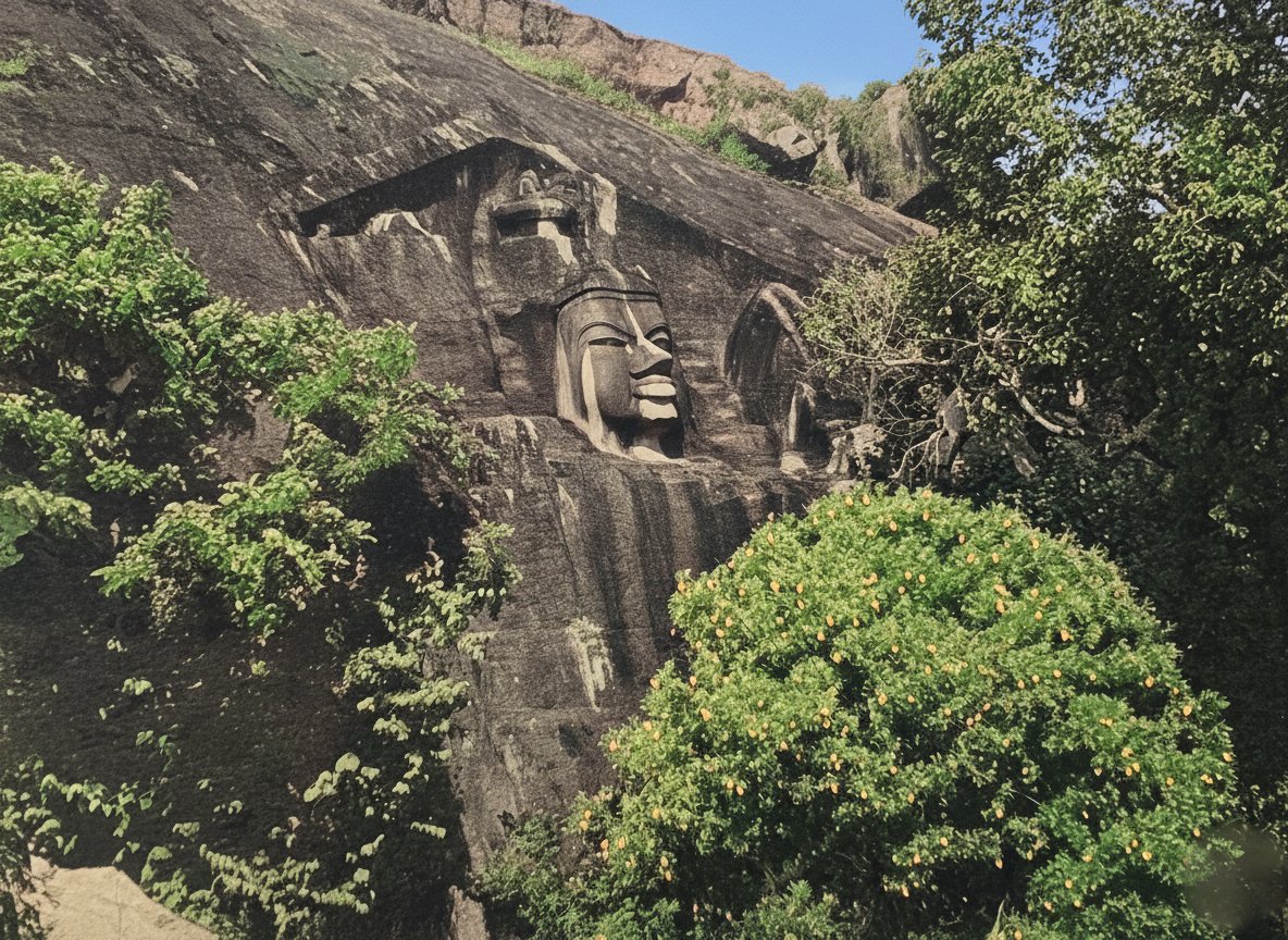 Satyamraj_in's tweet image. Sculpture of Demon Madhu at Mandar Parvat near Banka, Bihar.

It was here that Lord Vishnu slew the demon Madhu, and since then, He has been known as Madhusudan.