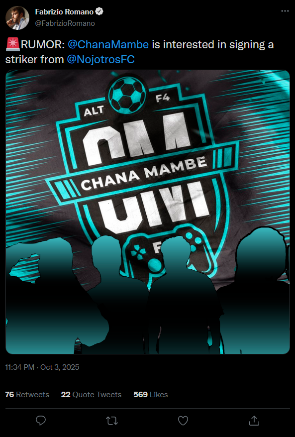 ChanaMambeFC's tweet image. Ese Fabrizio Romano sabe mas cosas que yo 😶