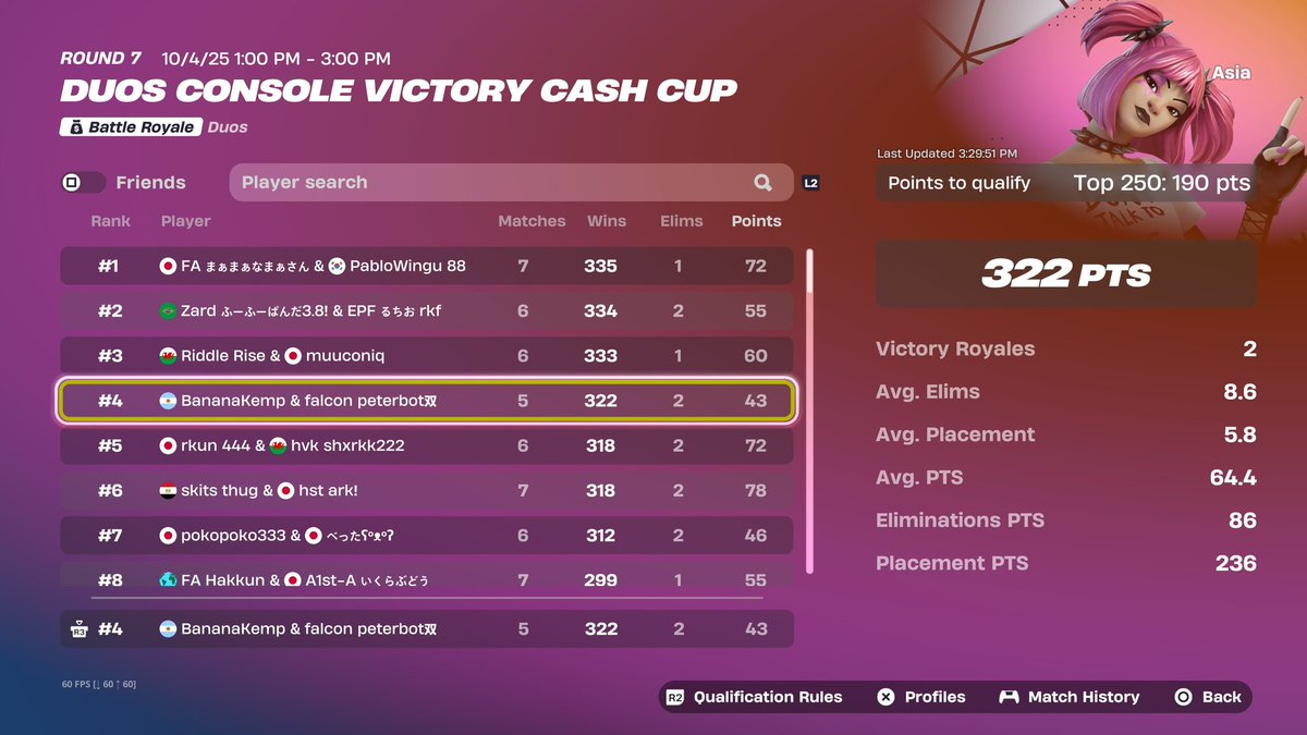 アジア4位！
最強の師匠<a href="/BananaKemp/">BananaKemp</a>