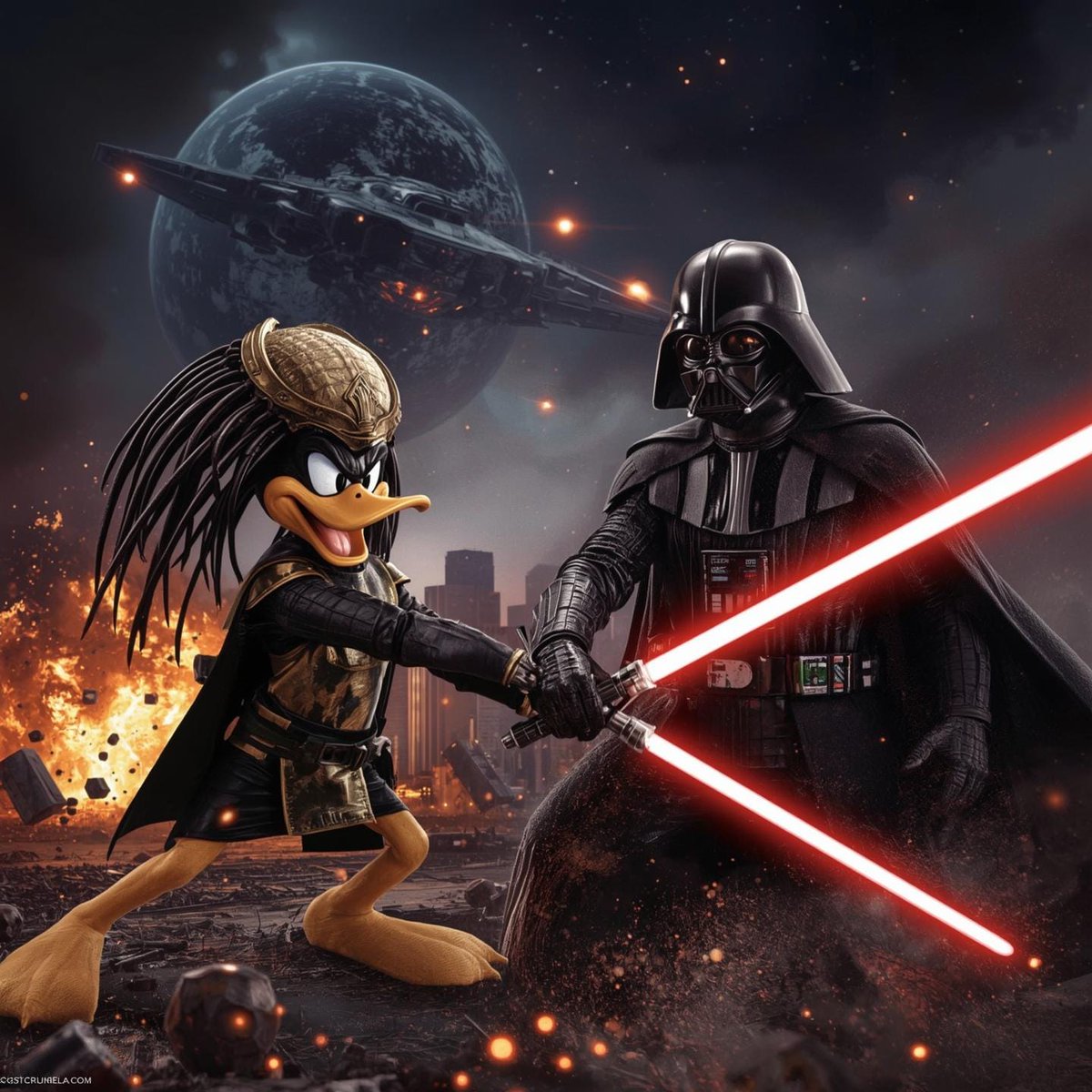 LakesFurniture's tweet photo. Duck vs Vader Image Pack: T-Shirt/Mug Designs (Digital Download https://t.co/FDrWeGcrTW #walldecor #tshirtdesign #mugdesign #aiart #aiwallart #BirthdayCardDesign https://t.co/JyqZRkKNgM