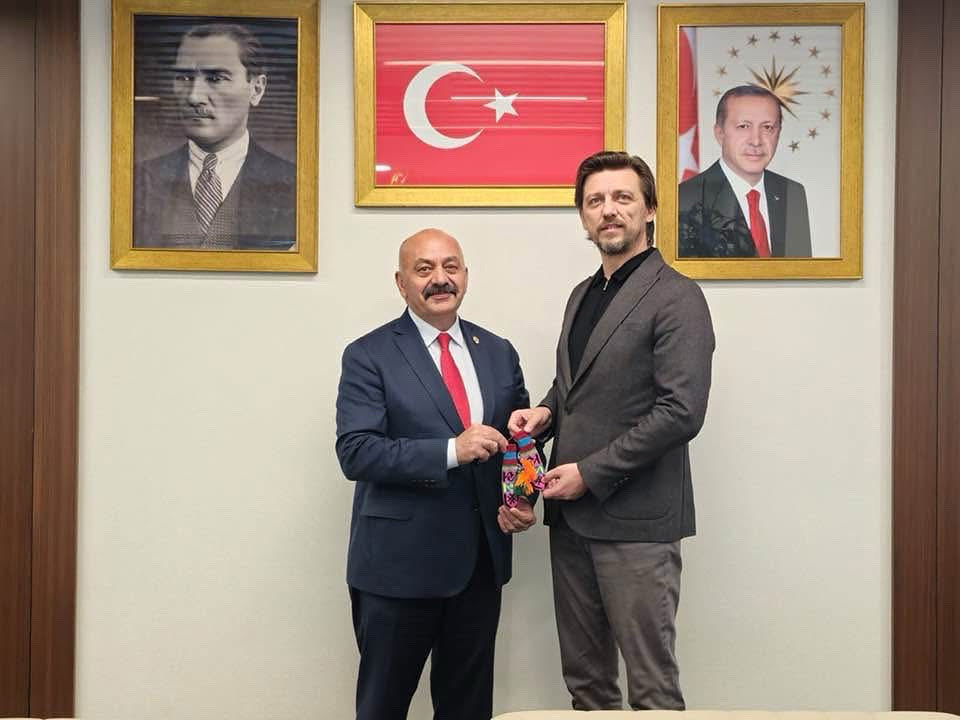 Çorum Ortaköy Belediye Başkanı Taner İspir ‘e nazik ziyaretleri ve hoş sohbetinden dolayı teşekkür ederim.