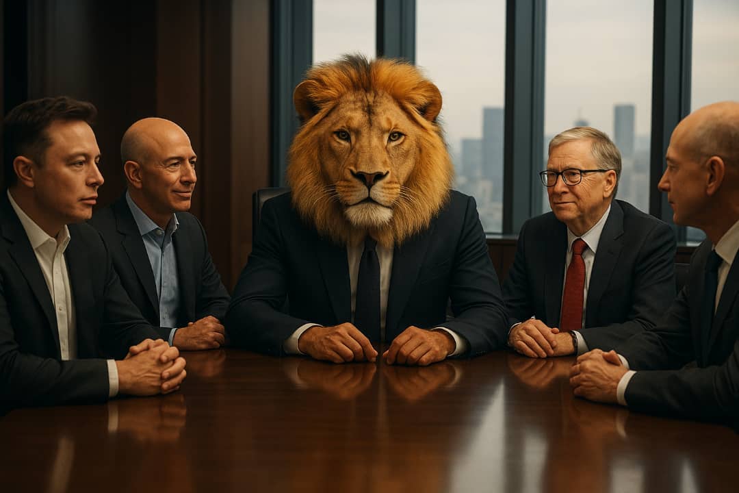 The Boss with Bosses 🦁 👑 

#BnB
$Lioncoin