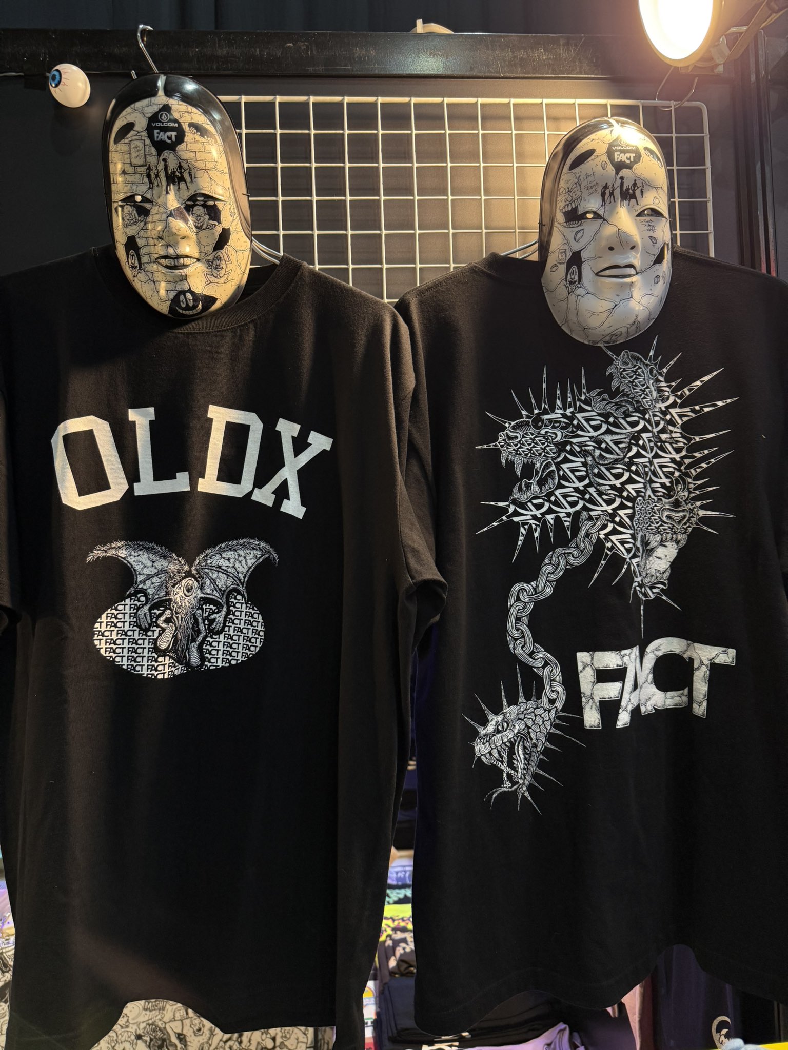 OLDX FACT コラボ　XLサイズ Tシャツ OLDX FACT Tシャツ Lサイズ FACT OLDX XLサイズ ROCK-O-RAMA 会場限定 数量
