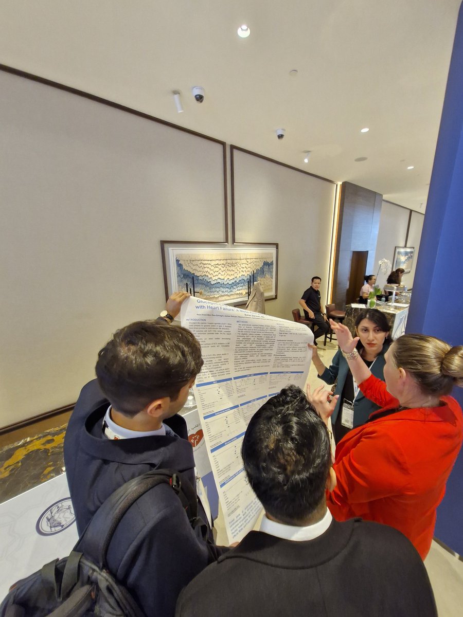 Networking is key to improve your career. Lovely personality and also Great comments by <a href="/NutritionHF/">Dr Amanda Vest</a>. Fantastic experience ! Thanks <a href="/ACCinTouch/">American College of Cardiology</a> #accmideast