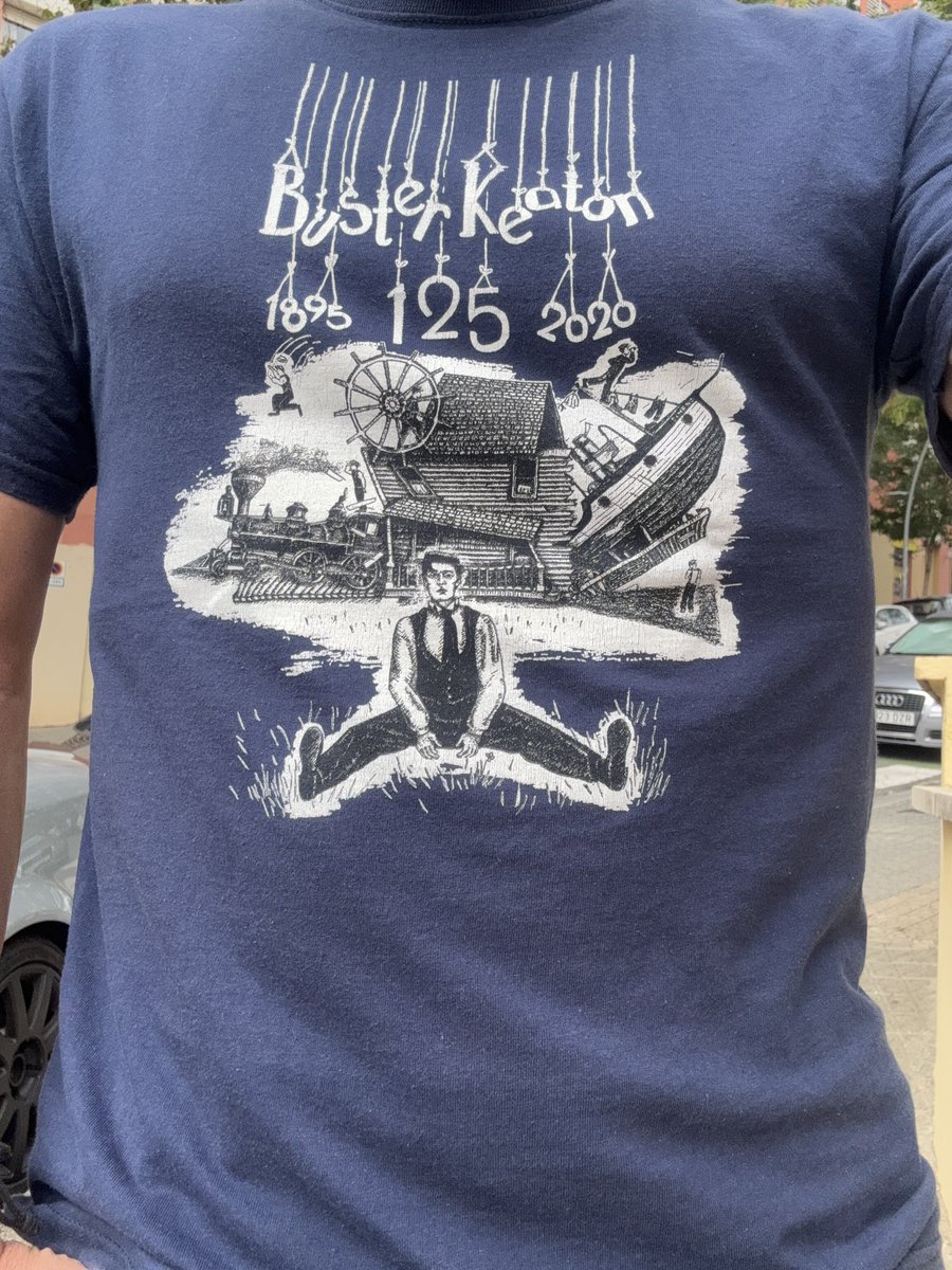 Abandono por un momento mi retiro espiritual para celebrar el aniversario del genio que me dio la fama en tuiter, del hombre por el que gracias a él soy alguien por aquí. Y sobre todo, de alguien que me hace reír mucho.
130 años de Joseph Frank «Buster» Keaton.
 <a href="/BusterKeatonSoc/">Buster Keaton</a>
