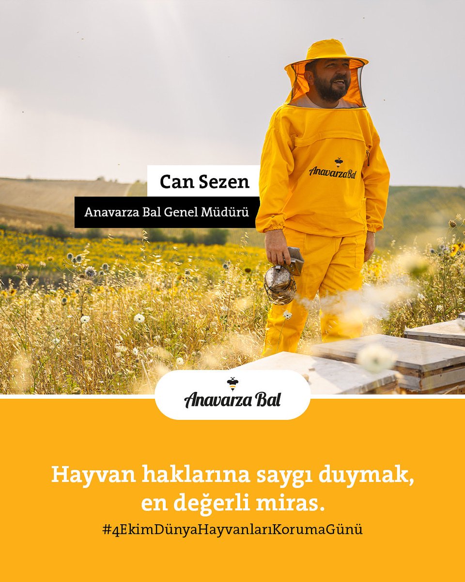 Onların yaşam hakkına saygı duymak, doğanın dengesini korumak demektir. 4 Ekim Dünya Hayvanları Koruma Günü kutlu olsun!

#Anavarza #Anavarzabal #kıymetinibiliniz #4EkimDünyaHayvanlarıKorumaGünü