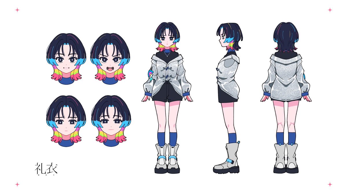 reibowwow's tweet image. ✦𝑪𝒉𝒂𝒓𝒂𝒄𝒕𝒆𝒓 𝑫𝒆𝒔𝒊𝒈𝒏✦

礼衣キャラ 三面図です🪐

#みてく礼衣 
資料にぜひ(  ˊ࿁ˋ ) ᐝᡣ𐭩
