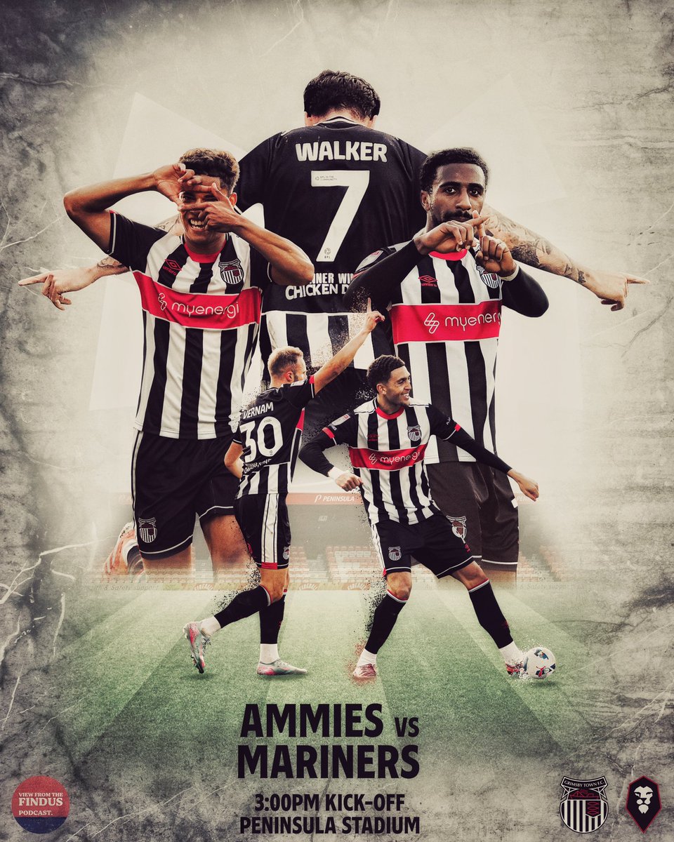 VFTFindus's tweet image. ⚫️🔴MATCH-DAY🔴⚫️#GTFC

🏆EFL League 2 - GW 11
🆚Salford (A)
🕒3.00pm
🏟️Peninsula Stadium
🌧️Heavy rain and wind, 13 degrees

Can Town build on last week’s big win? 🤞

🗣️Reaction pod due out Mon 6th with Chris, Steve Young and Jason Sadler

UTM!

🎨@josh_visuals_