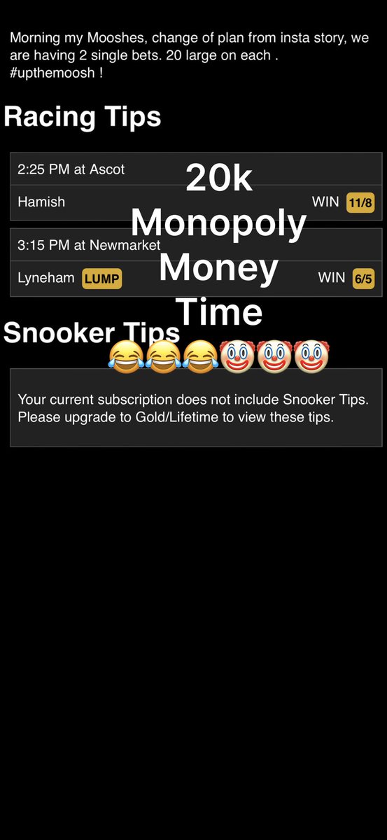 Dont join Moosh Tips tweet media