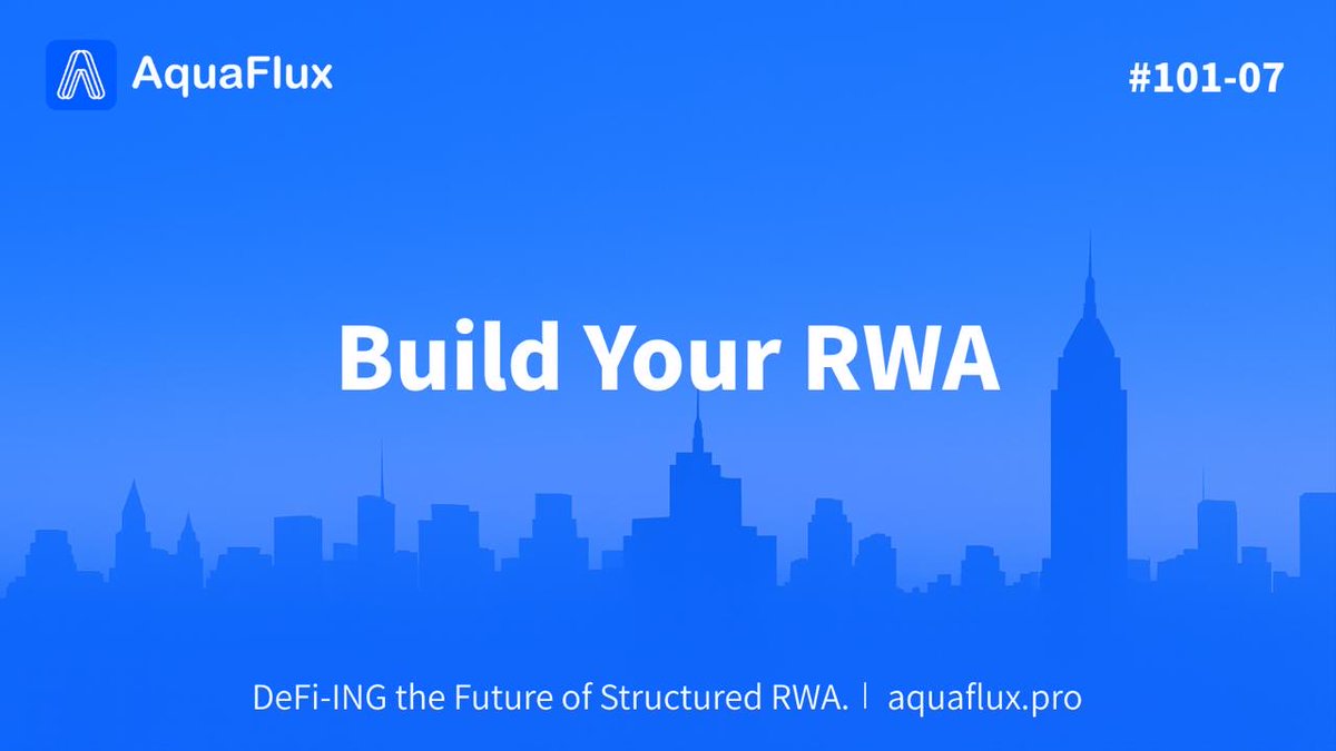 AquaFluxPro's tweet photo. Welcome to #AquaFlux101 โ where RWA gets liquid and yields get personal.๐ง๐งฑ
๐ฅค P + C = Classic bond
๐ง P + S = Cash-plus yield
๐ฅ C + S = Enhanced returns
โ๏ธ Mix all = Risk-parity basket
Finance that clicks like LEGOยฎ ๐งฑ
#AquaFlux #RWAfi #TriToken #DeFi https://t.co/5hRy46O0y3